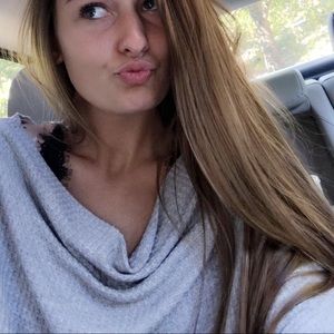 light gray boutique sweater